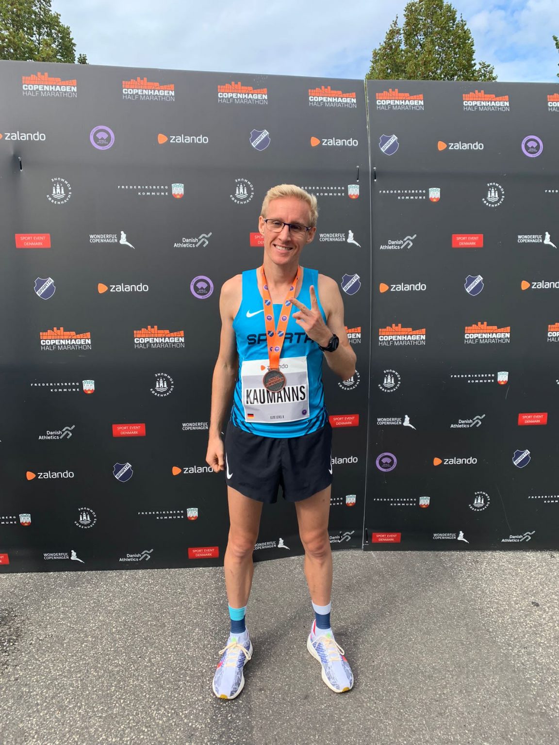 Jan Kaumanns mit starker Zeit beim Berliner Halbmarathon
