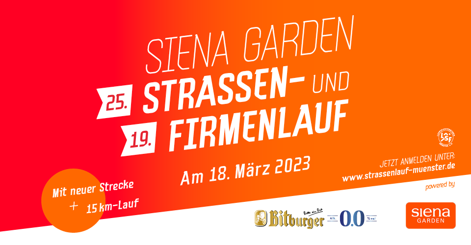 SIENA GARDEN Strassen- und Firmenlauf 2023