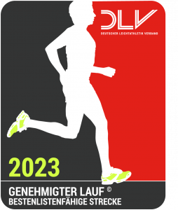 DLV Logo genehmigter Lauf
