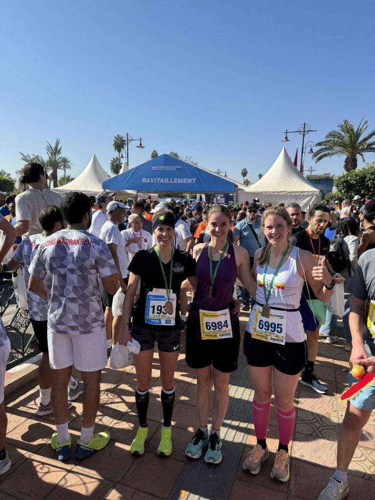 Annette Schwartze läuft Halbmarathon in Marrakesch