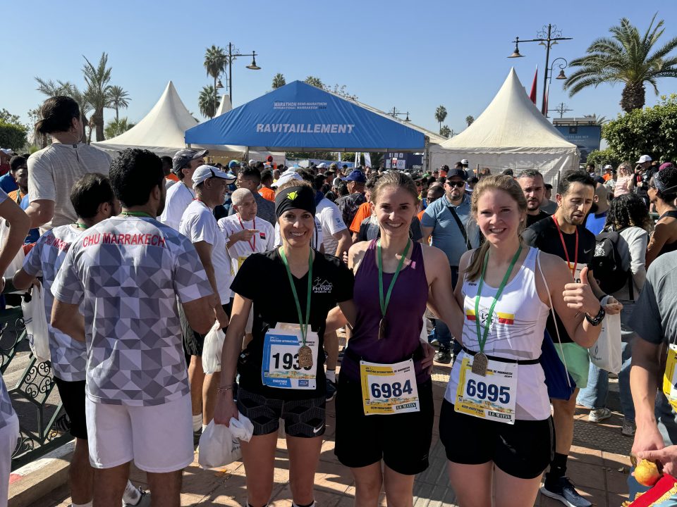 Annette Schwartze läuft Halbmarathon in Marrakesch