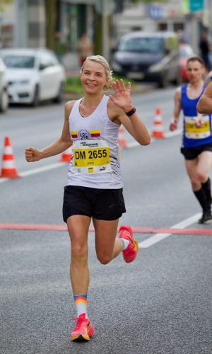 Jana Kappenberg (LSF Münster) Dt. Marathon-Meisterschaften 2024 in Hannover (Foto: M. Holtkötter)