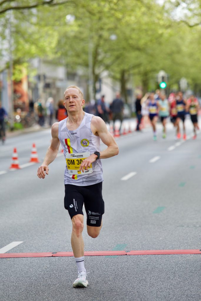 Manuel Kruse (LSF Münster) Dt. Marathon-Meisterschaften 2024 in Hannover (Foto: M. Holtkötter)