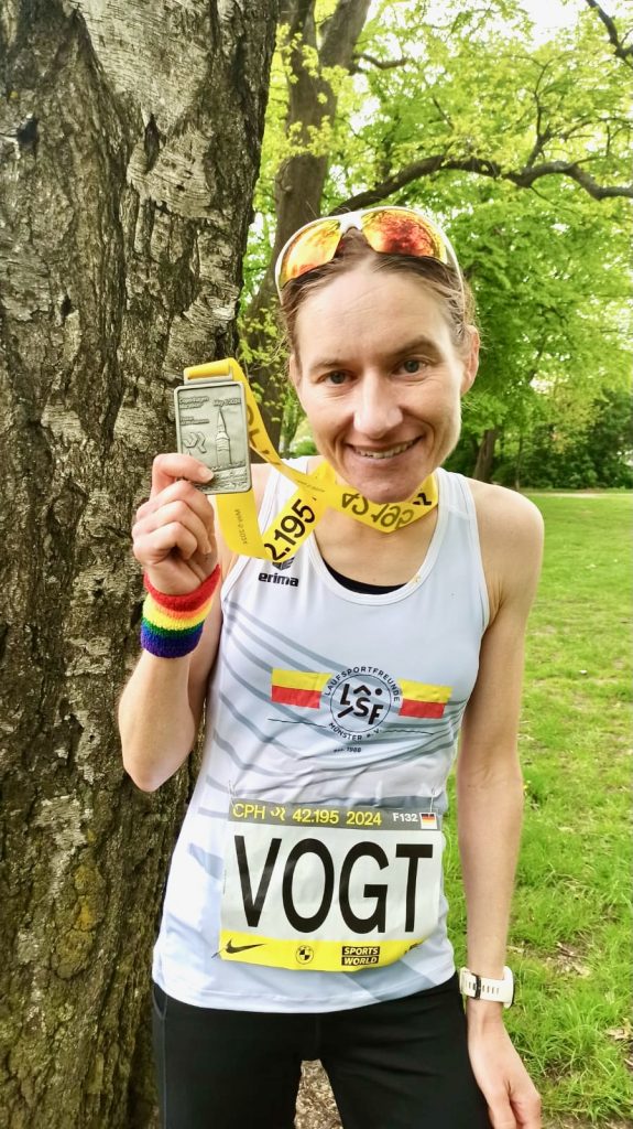 Verena Vogt, LSF Münster, Copenhagen Marathon 2024