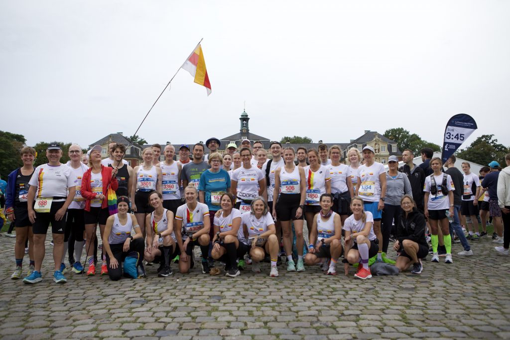 0P1A0063 LSF Münster mit einer große Startergruppe beim Münster-Marathon 2025, Foto: M. Holtkötter
