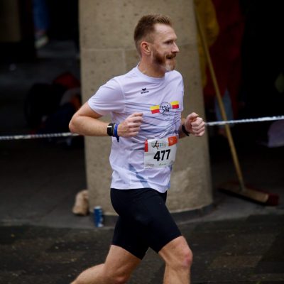 Philip Thies, LSF ProTeam, ZfS Münster-City-RUN 2025. Foto: M. Holtkötter