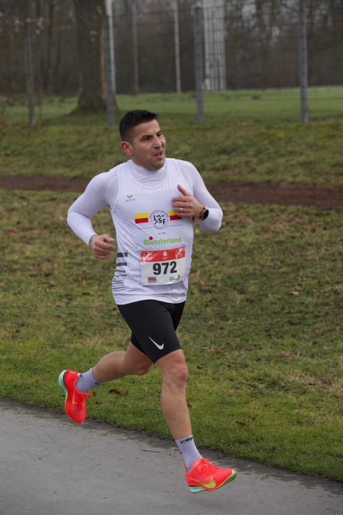 Antonio Reina Lopez, LSF Münster, 10 km Hammer Laufserie 2026, Foto: M. Holtkötter