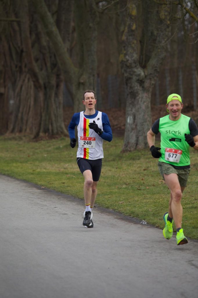 Klaus Brinker, LSF Münster, 10 km Hammer Laufserie 2026, Foto: M. Holtkötter