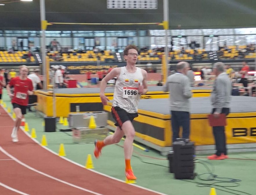 Frederik Laube, LSF Münster, New Year Indoor Sportfest in Dortmund, Foto: privat