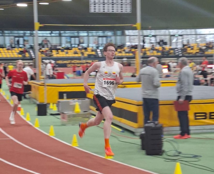 Frederik Laube, LSF Münster, New Year Indoor Sportfest in Dortmund, Foto: privat