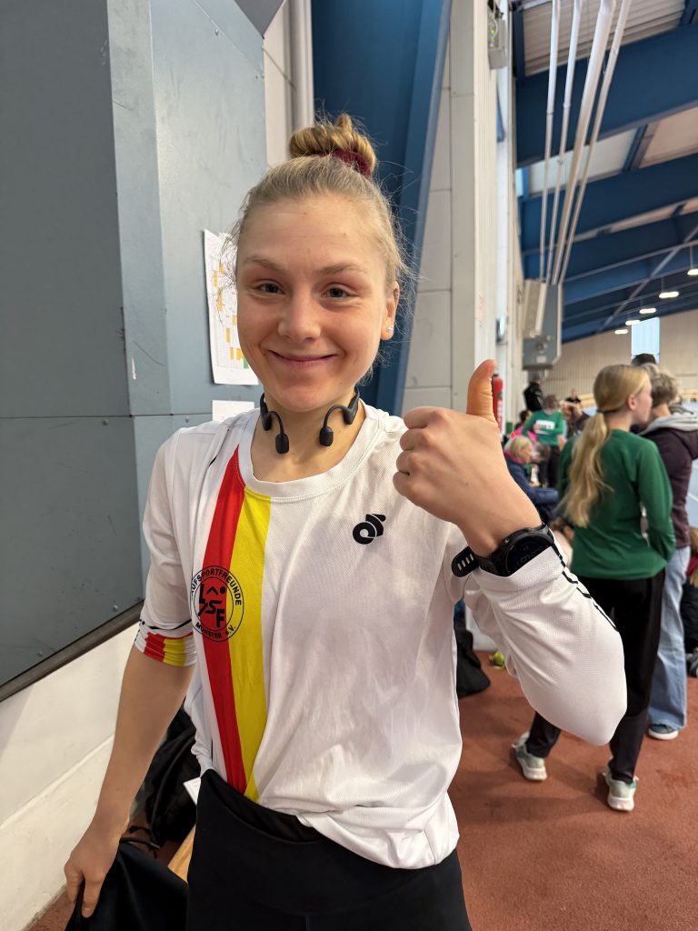IMG_0987 Marie Sommer, LSF Münster, 3.000 m, Hallenkreismeisterschaften, Münster, 2026, Foto: M. Holtkötter
