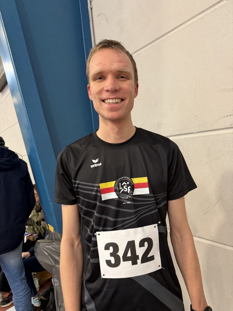 IMG_0988 Christian Teipel, LSF Münster, 3.000 m, Hallenkreismeisterschaften, Münster, 2026, Foto: M. Holtkötter
