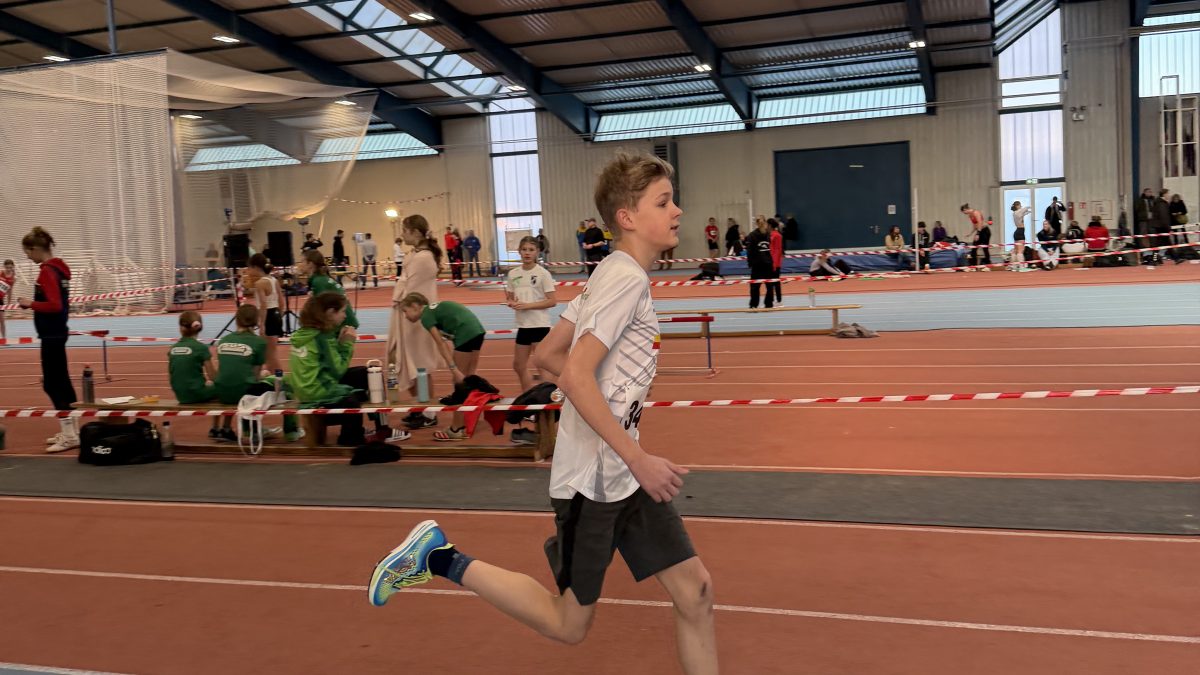 Matti Teismann, LSF Münster, 800 m, Hallenkreismeisterschaften, Münster, 2026, Foto: M. Holtkötter