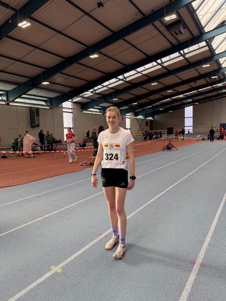 IMG_1023 Lisa Bergerfurth, LSF Münster, 800 m, Hallenkreismeisterschaften, Münster, 2026, Foto: M. Holtkötter