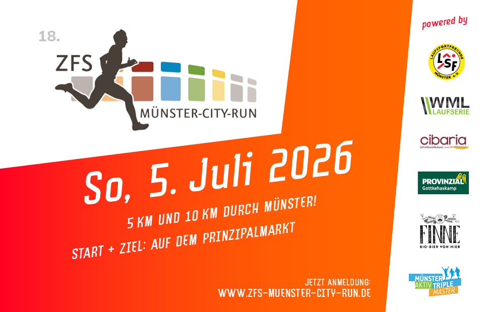 Logo ZFS-Cityrun Münster 2026