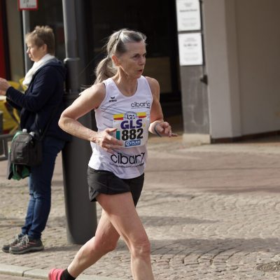 Delia11 Delia Krell-Witte, LSF Münster, DM Straßenlauf 2026 in Uelzen, 3. Platz DM 10 km in der W65, Foto: M. Holtkötter