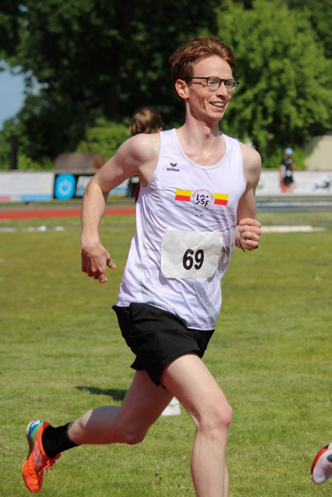 Freddi-2 Frederik Taube, LSF Münster, 4:19,78 über 1.500 m bei den Kreiseinzelmeisterschaften in Horstmar am 30. Mai 2026